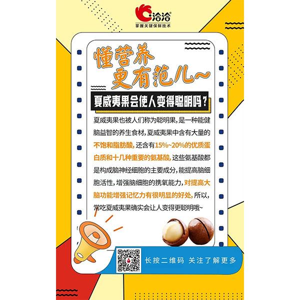 夏威夷果會使人變得聰明嗎？